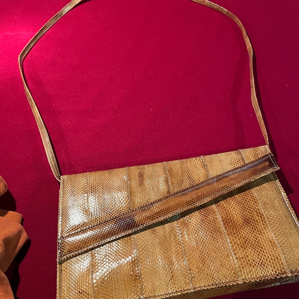 Snakeskin bag